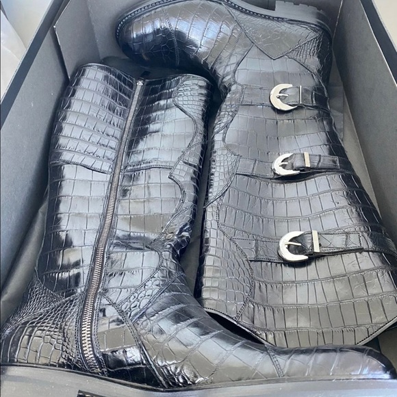 CAPORICCI 572 Alligator boots - Picture 2 of 11